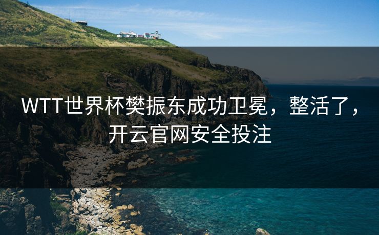 WTT世界杯樊振东成功卫冕，整活了，开云官网安全投注